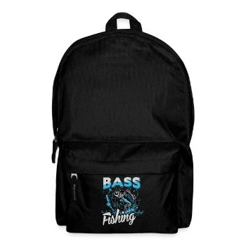 Pêche au bar - Sac à dos - noir - Devant