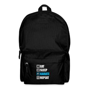Karate - Rucksack - Schwarz - Vorne