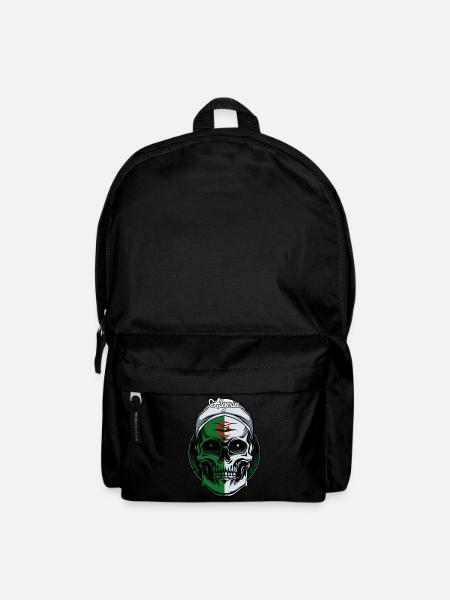 Totenkopf Demokratische Volksrepublik Algerien - Rucksack - Schwarz
