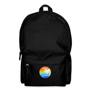 Rhodos Holiday Design bunt - Rucksack - Schwarz - Vorne
