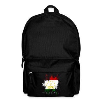 Tajikistan Tajikistan Dushanbe flag flag - Backpack - black - Front