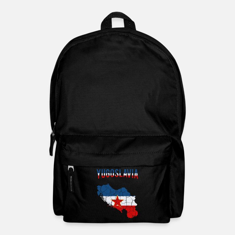 Jugoslawien - Rucksack - Schwarz