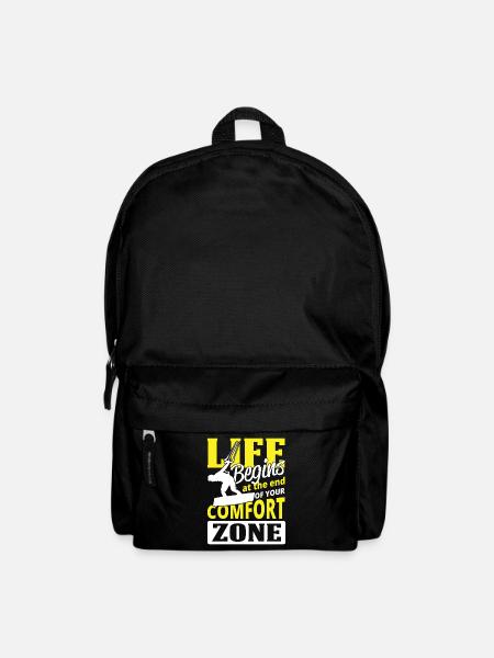 Kitesurfer Comfort Zone Kiten Kiteboard Kiter Kite - Rucksack - Schwarz