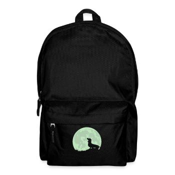 Dachshund T-Shirt Everything for the Dachshund Dog Gift - Backpack - black - Front