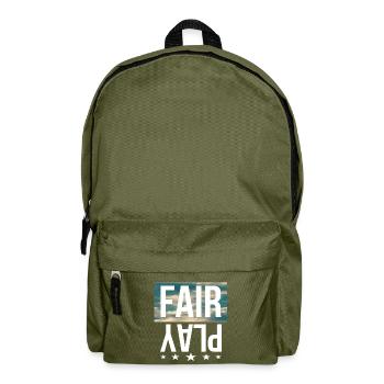 Fair Play - Rucksack - Olivgrün - Vorne