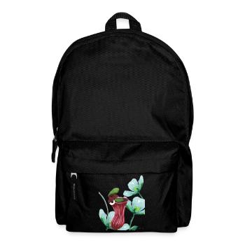 Pflanze Fleisch fressen lustig Kinder Geschenk - Rucksack - Schwarz - Vorne