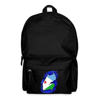 Dschibuti Dschibuti Djibouti Urlaub Geschenk - Rucksack - Schwarz - Vorne