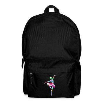 Ballett Tänzerin - Rucksack - Schwarz - Vorne