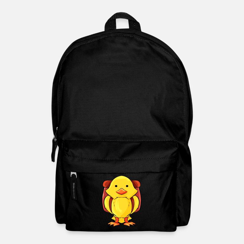 Schulanfänger Küken - Rucksack - Schwarz
