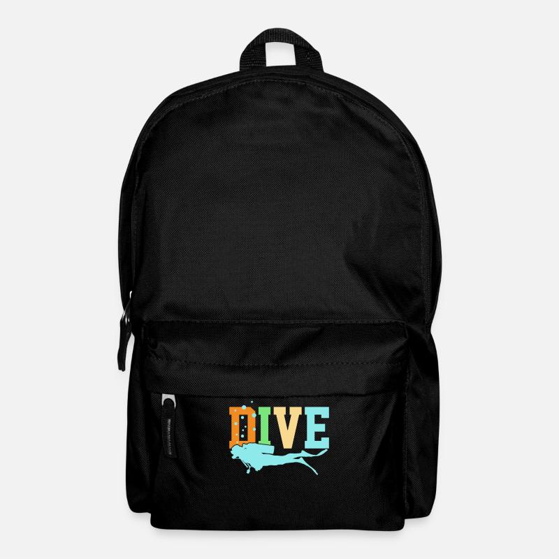 Plongée plongée plongée - Sac à dos - noir