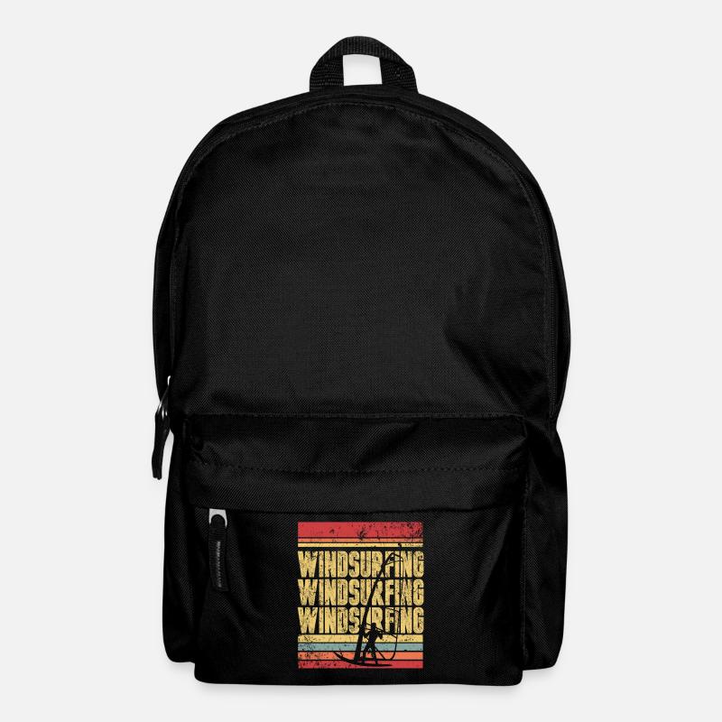 Windsurfen - Rucksack - Schwarz