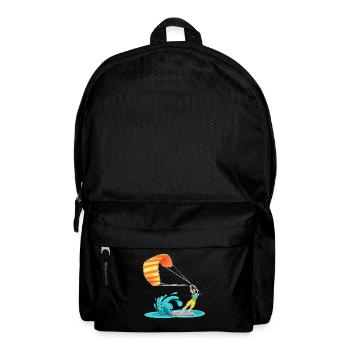 Surfen Surfer Surfbrett Surfergirl Geschenk - Rucksack - Schwarz - Vorne