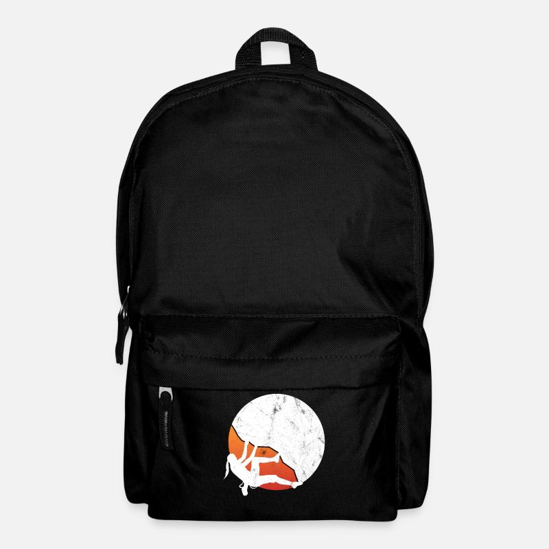 Vintage Klettern Bouldern - Rucksack - Schwarz