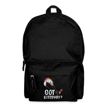 Kitesurfen - Rucksack - Schwarz - Vorne