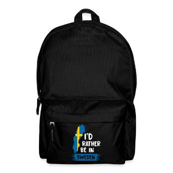Suède - Sac à dos - noir - Devant