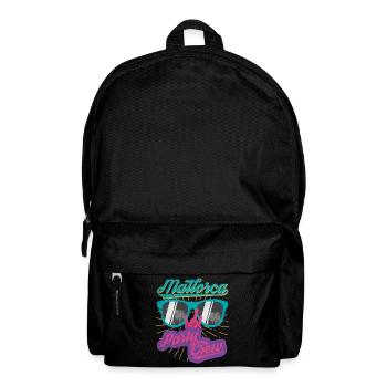 Mallorca party crew vintage style - Backpack - black - Front
