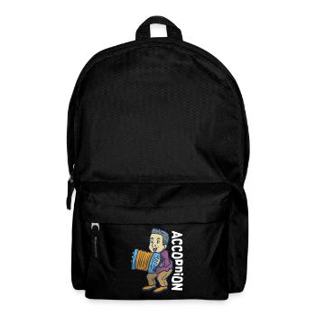Akkordeon Geschenk - Rucksack - Schwarz - Vorne