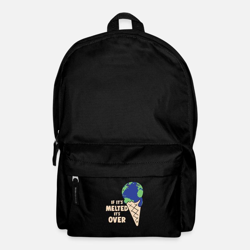 Umweltschutz Klimaschutz Erde Klimawandel Geschenk - Rucksack - Schwarz