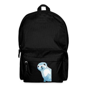 Cadeau de nage prédateur animal phoque phoque - Sac à dos - noir - Devant