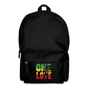 Un amour jamaïcain t-shirt - Sac à dos - noir - Devant