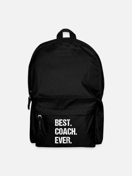Best Coach Ever - Rucksack - Schwarz