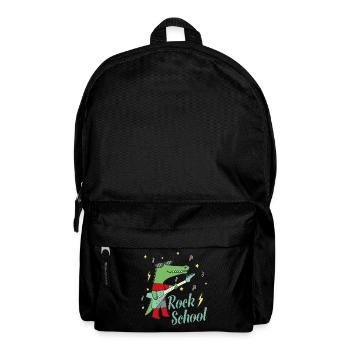 Rock School Back to School Back to School Gift Idea - Backpack - black - Front