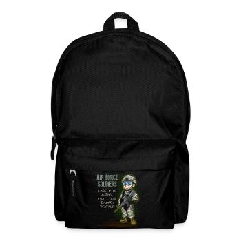 Luftwaffe Air Force Airforce - Rucksack - Schwarz - Vorne