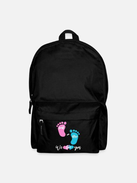 Babyparty Mädchen oder Junge - Rucksack - Schwarz