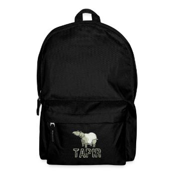 Tapir - Rucksack - Schwarz - Vorne