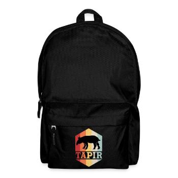 Tapir - Rucksack - Schwarz - Vorne
