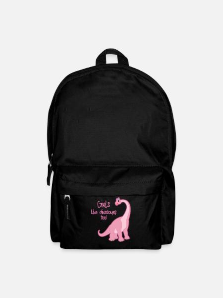 Dinosaurier - Rucksack - Schwarz