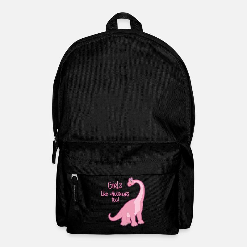 Dinosaurier - Rucksack - Schwarz