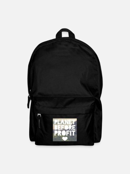 Umweltschützer - Rucksack - Schwarz