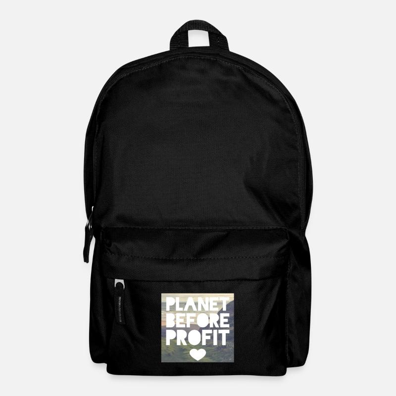 Umweltschützer - Rucksack - Schwarz
