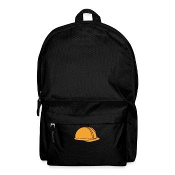 travailleur de la construction - Sac à dos - noir - Devant