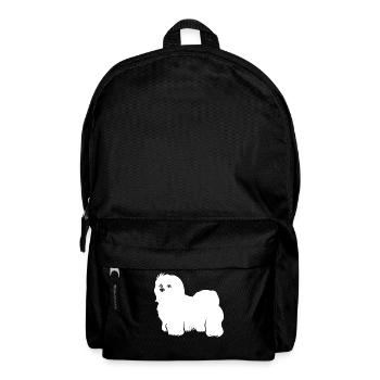 Coton de Tulear - Rucksack - Schwarz - Vorne