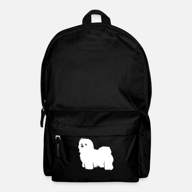 Coton de Tulear - Sac à dos - noir