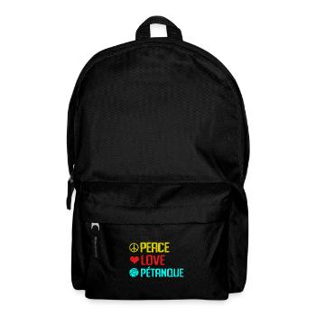 Pétanque - Backpack - black - Front