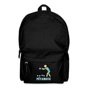 Pétanque Bocce Raffa Boule Sport Ball Petanque - Backpack - black - Front