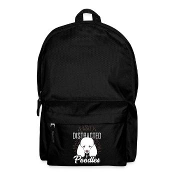 Passion caniche - Sac à dos - noir - Devant
