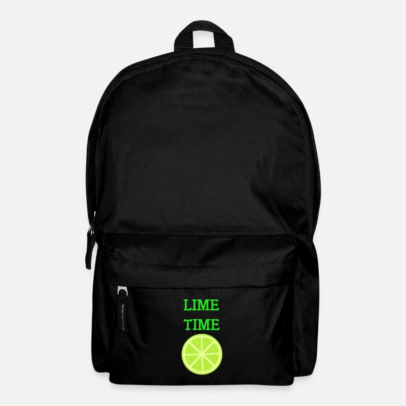 Limette - Rucksack - Schwarz
