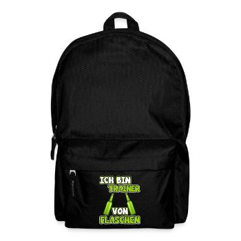 Trainer - Rucksack - Schwarz - Vorne