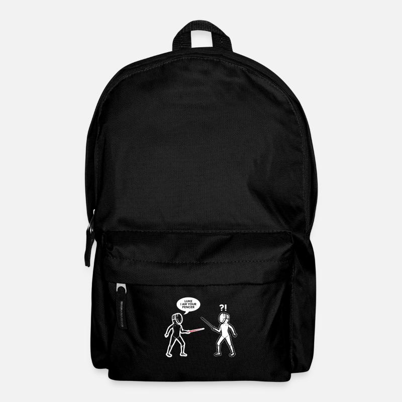 Luke Ich bin Dein Fechter Lustiges Fechten - Rucksack - Schwarz