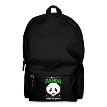 Panda - Rucksack - Schwarz - Vorne