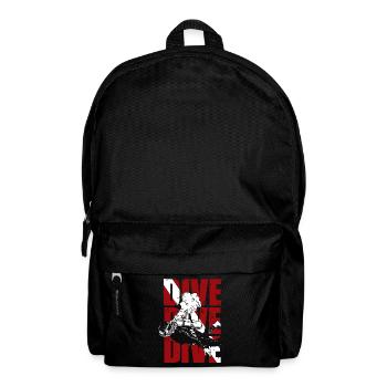 Tauchen - Rucksack - Schwarz - Vorne