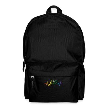 LGBT Queer Lesbisch Liebe Frauen Pride Geschenk - Sac à dos - noir - Devant