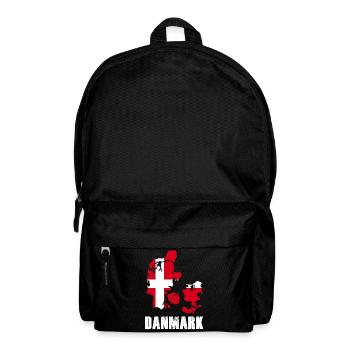 Denmark holiday flag - Backpack - black - Front