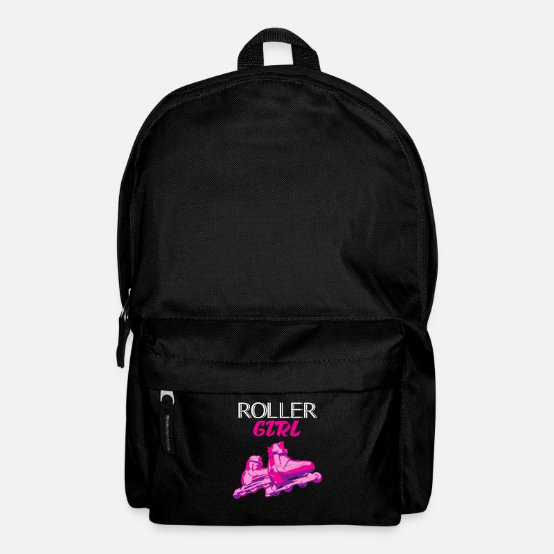 Rollschuhe - Rucksack - Schwarz