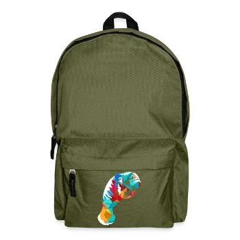 Seekuh Polygon - Rucksack - Olivgrün - Vorne
