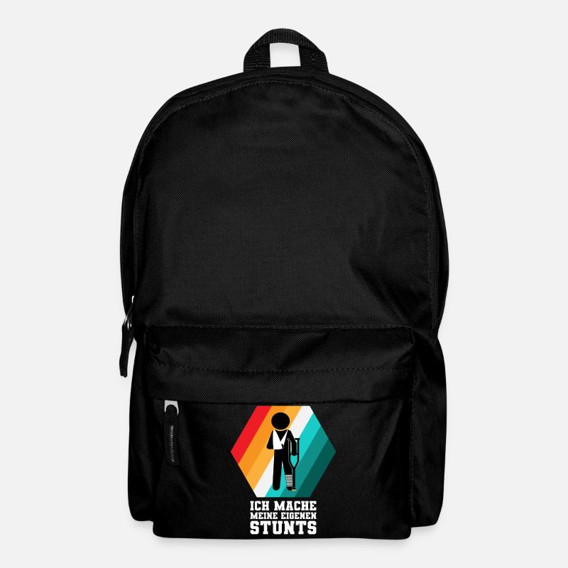 ICH MACHE MEINE EIGENEN STUNTS - Rucksack - Schwarz